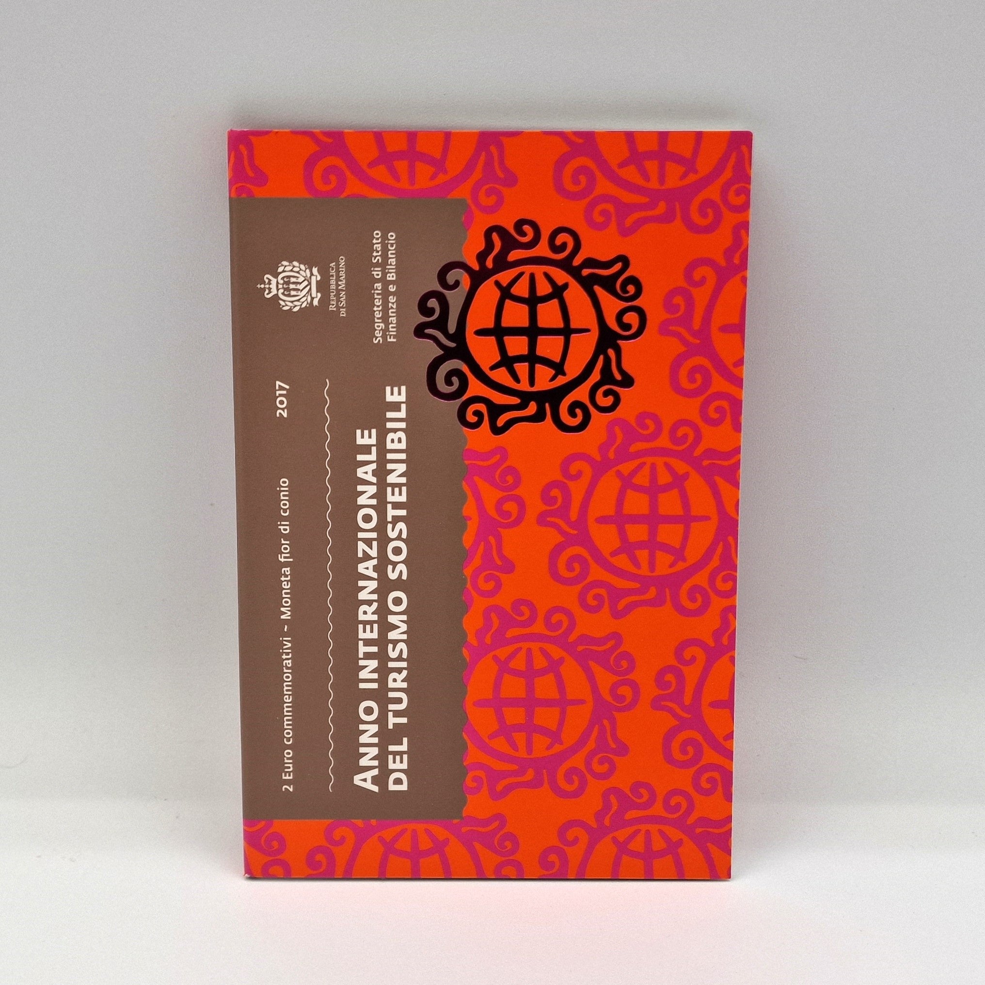 2017 Ano Internacional do Turismo - 2€ San Marino Coincard